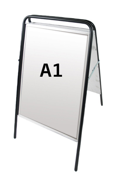 Expo Sign Kundenstopper - A1 - schwarz