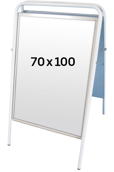 Expo Sign Kundenstopper - 70x100cm - weiß