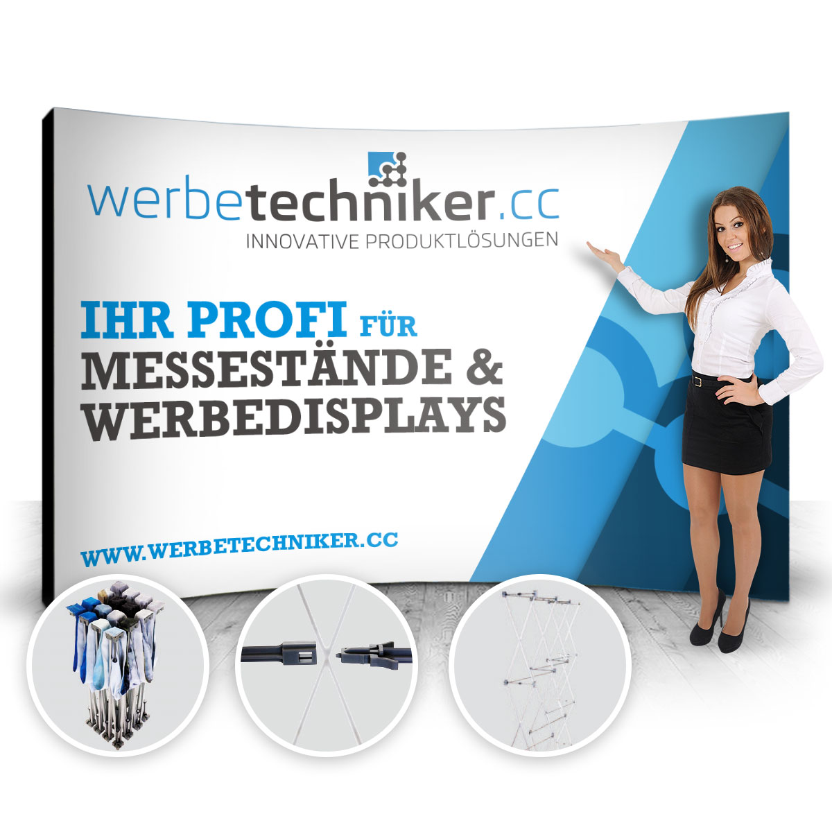 Popup Classic gebogen